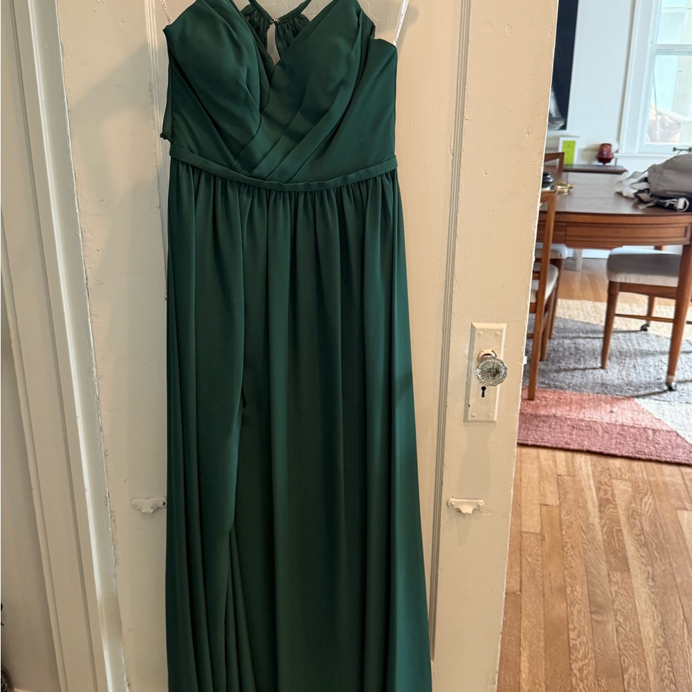 Dark Green Bridesmaid dress size 4